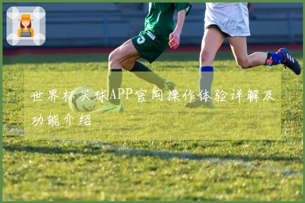 世界杯买球APP官网操作体验详解及功能介绍